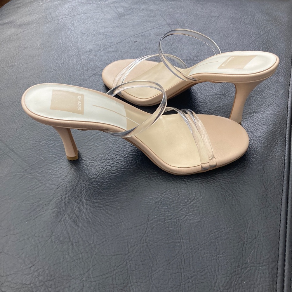 NEW Dolce Vita Lynton Sandals in Crystal Vinyl size 6